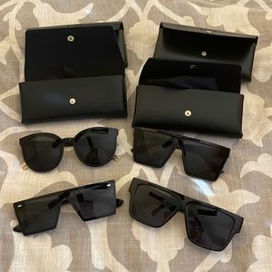 Shein sunglasses lot (4 pairs)